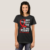 My Grandma's Fight Is My Fight Blood Cancer Awaren Tシャツ (正面フル)