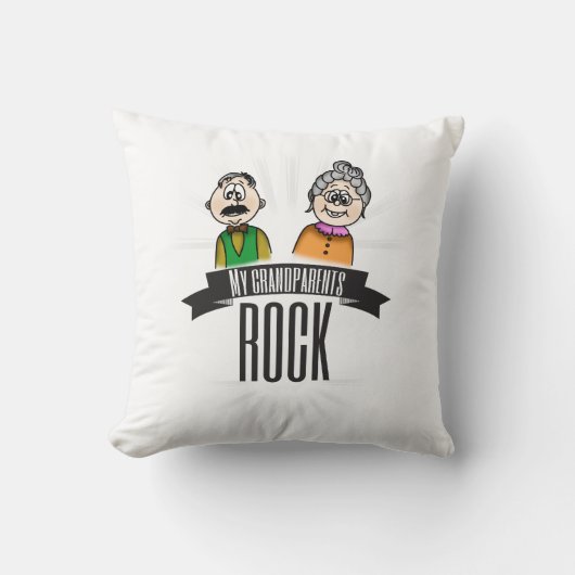 My Grandparents Rock クッション (正面)