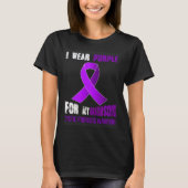 MY GRANDSON MY CYSTIC FIBROSIS WARRIOR Tシャツ (正面)
