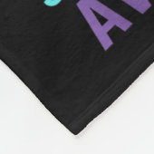 My Grandson's Wings Cover Heart Suicide Awareness フリースブランケット (角)