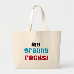 My Granny Rocks Tシャツとギフト ラージトートバッグ