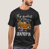 My Greatest Blessings Call Me Grandma Autumn Tシャツ (正面)