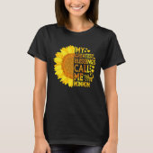 My Greatest Blessings Call Me Mommom   Mothers Day Tシャツ (正面)
