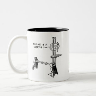 My Growthリングや輪YouTubeチャンネルMug ツートーンマグカップ