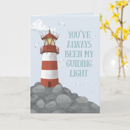 My Guiding Light – Lighthouse Father’s Day Card カード
