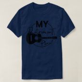 My Guitar is My Retirement Plan  Tシャツ (デザイン正面)