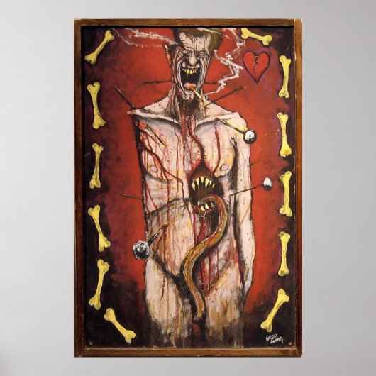 "My Guts" Poster by Angry Johnny ポスター (正面)