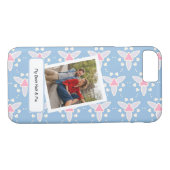 My Half 最高の & Me Photo Blue <3パターン編集可能 Case-Mate iPhoneケース (裏面(横))