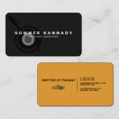 My Hatch - Director of Training 名刺 (正面/裏面)