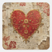 My Heart スクエアシール (正面)