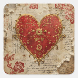 My Heart スクエアシール