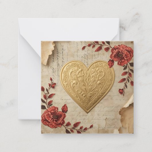 My Heart  ノートカード (正面)