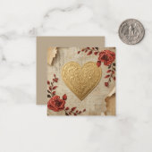 My Heart  ノートカード (正面/裏面インサイチュ)