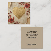 My Heart  ノートカード (正面/裏面)