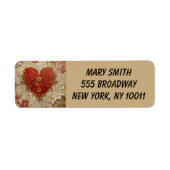 My Heart ラベル (正面)