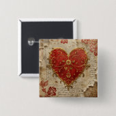 My Heart  缶バッジ (正面&裏面)