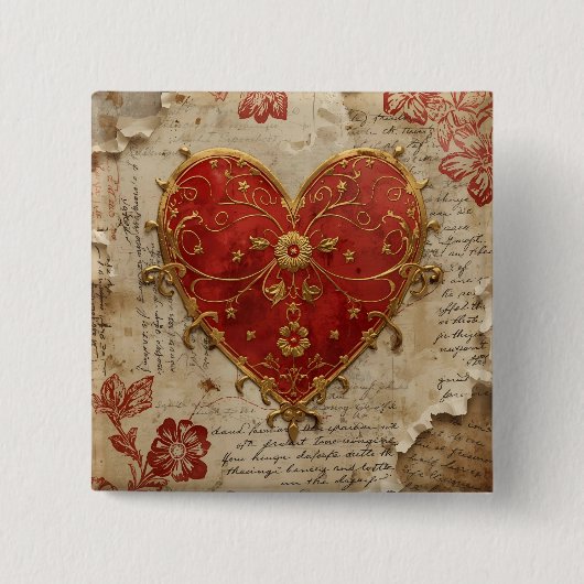 My Heart  缶バッジ (正面)