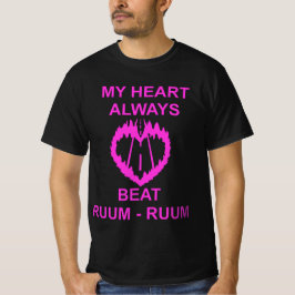 MY HEART ALWAYS BEAT RUUM-RUUM PINK 2026 Tシャツ
