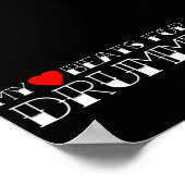 My Heart Beats For a Drummer ポスター (角)