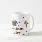 My Heart Beats for Coffee-mug コーヒーマグカップ (正面右)