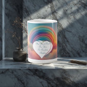 My Heart Beats for You In Rainbow Rhythm Romantic モーフィングマグカップ