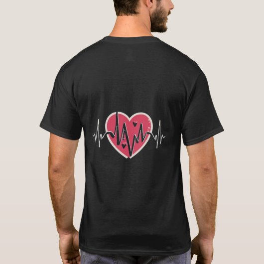 My heart beats for You Tシャツ (裏面)