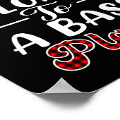 My Heart Belongs To A B Player Shirt Funny Valenti ポスター (角)