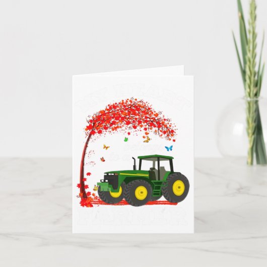 My Heart Belongs To A Farmer Valentine For Farmer  カード (正面)