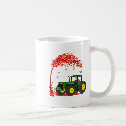 My Heart Belongs To A Farmer Valentine For Farmer  コーヒーマグカップ (右)