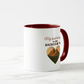 My Heart Belongs to the Backcountry Premium マグカップ (正面右)