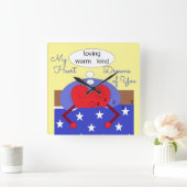 My Heart Dreams of You: スクエア壁時計 (ホーム)