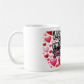 My Heart Is Forever Yours Valentine Love  コーヒーマグカップ (左)