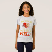 My Heart Is On Field Tシャツ (正面フル)