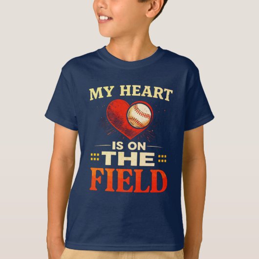 My Heart Is On Field Tシャツ (正面)