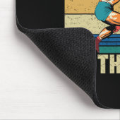 My Heart Is On That Mat Wrestling Mom 1  マウスパッド (コーナー)