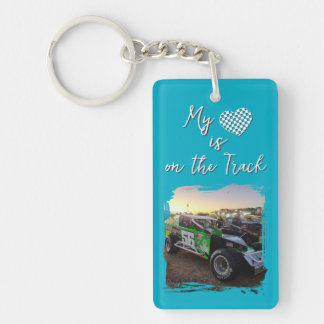 My Heart Is on the Track Keychain キーホルダー