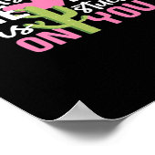 My Heart Is Stuck On You Cactus Heartfelt Design ポスター (角)