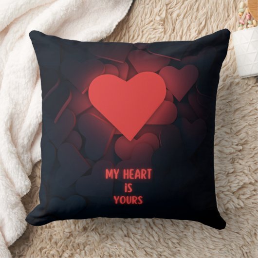 My Heart Is Yours クッション (ブランケット)