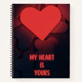 My Heart Is Yours Notebook ノートブック (正面)