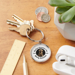 My Heart Remembers You Pet Memorial キーホルダー