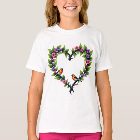 My heart  tシャツ (正面)