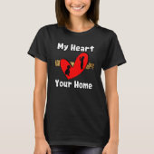 My Heart, Your Home Tシャツ (正面)