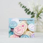 「My Hero」ラブハートスイーツ葉書 ポストカード (スタンド正面)