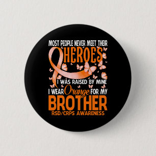 My Heroes I衣服オレンジfor My Brother Rsd Crps Aw 缶バッジ