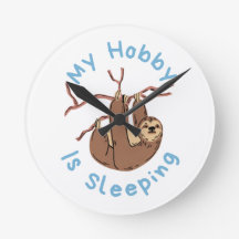 My Hobby Is Sleeping – Funny Sloth Design