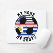 My Home My Roots Uruguay Flag Soccer  マウスパッド (マウス)