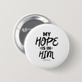 My Hope Good Hope引用文Gospel Graphics Hope Aest 缶バッジ (正面&裏面)