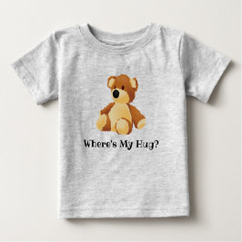 My Hug Teddy Tシャツはどこか ベビーTシャツ