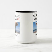 My Humans Are Getting Married – 2 Custom Dog Photo マグカップ (中央)