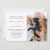 My Humans Getting カスタム Marshed Pet Photos結婚 招待状 (正面)